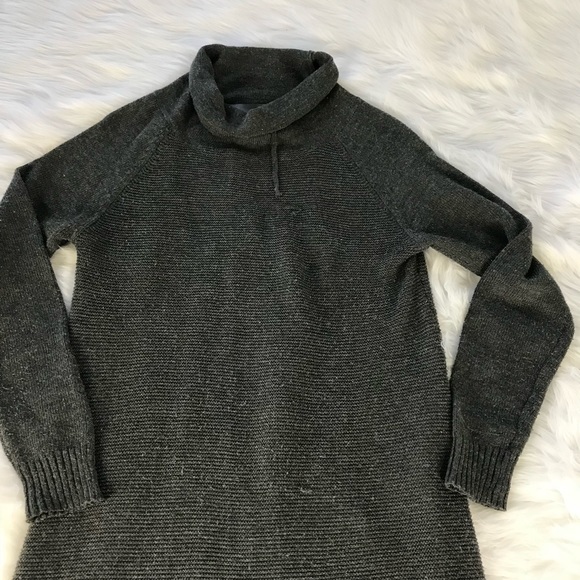 Paper Crane Sweaters - Paper crane gray cowl knit Large sweater
